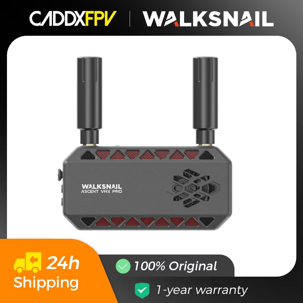 Skyzone Cobra X V2 Fpv Goggles - Caddx Walksnail Ascent VRX Pro Receiver