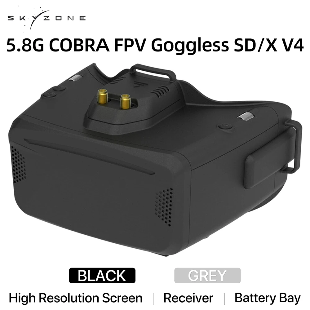SKYZONE Cobra SD X V4 FPV Vide - Skyzone Cobra X V2 Fpv Goggles review and price