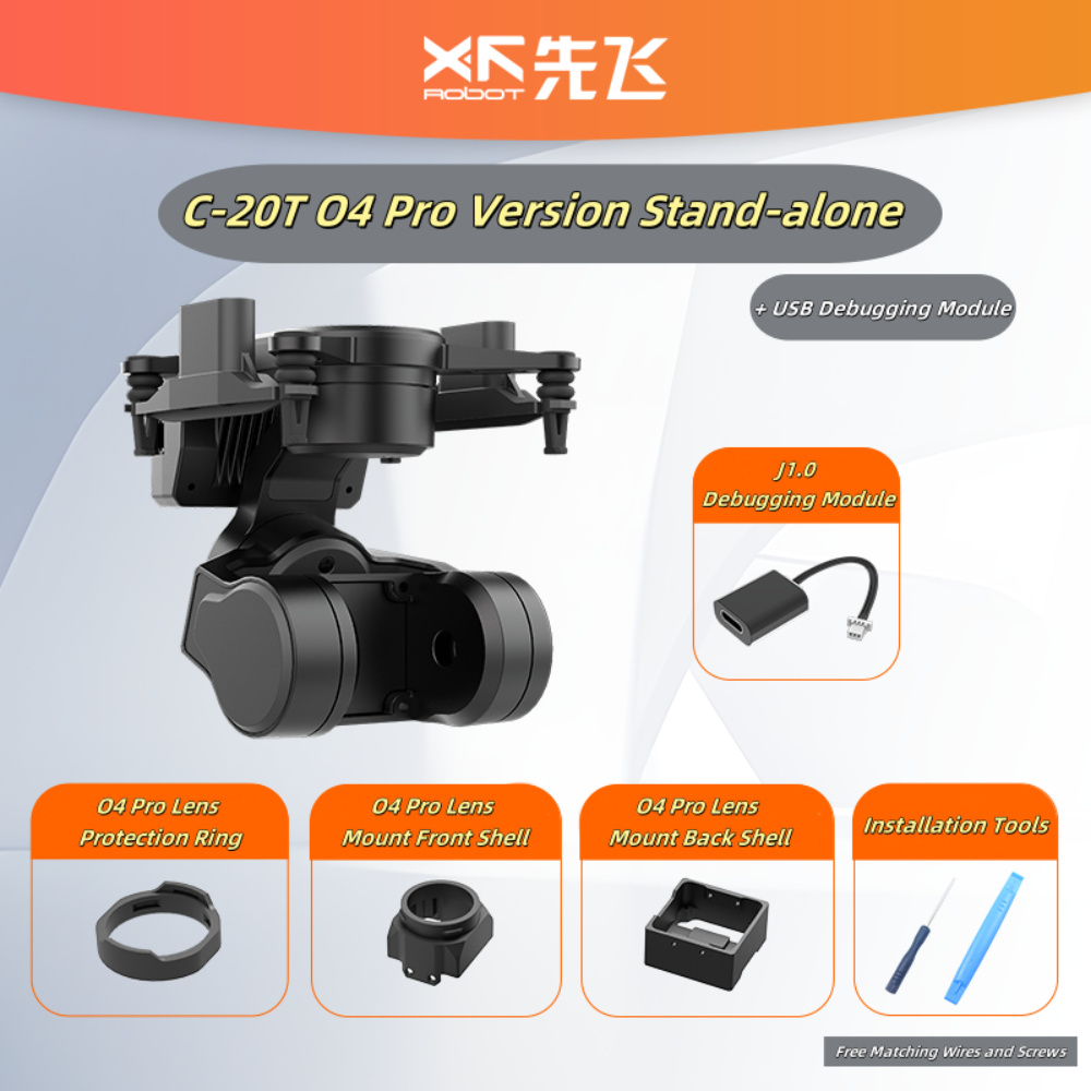 XF C-20T 3-Axis FPV Gimbal for - Foxeer Reaper F4 128K 65A Esc review and price