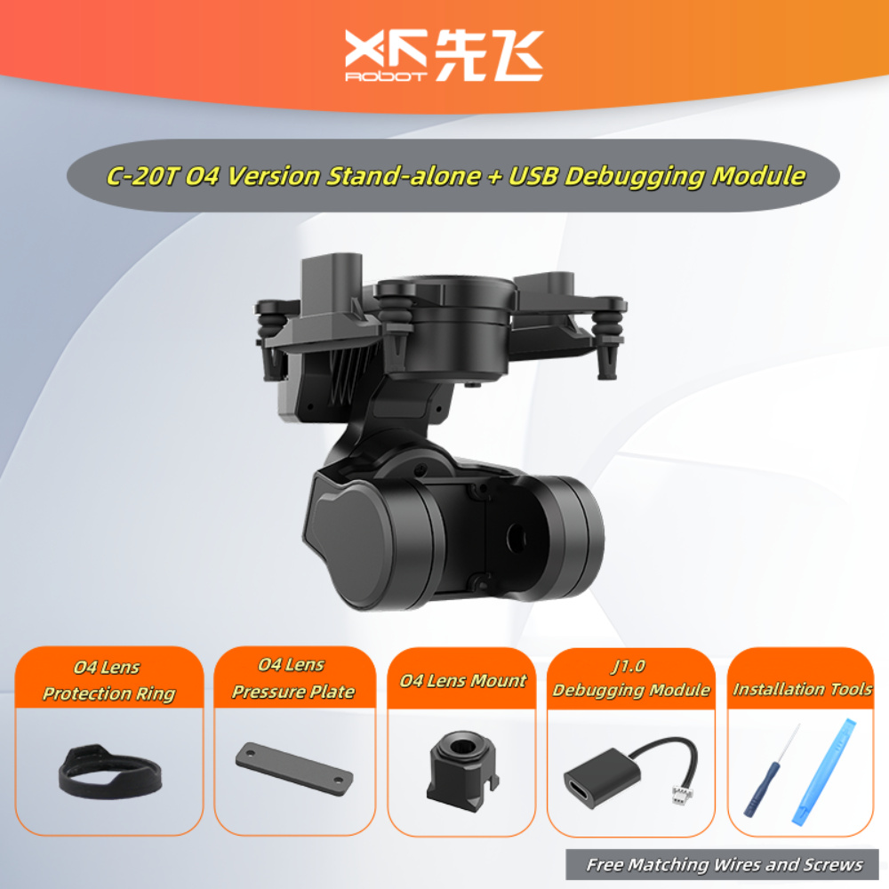 XF C-20T 3-Axis FPV Gimbal for - Foxeer Reaper F4 128K 65A Esc review and price